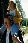 Vandretur l�rdag. Pigerne blev tr�tte.